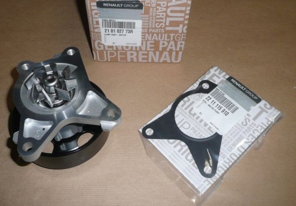 Original Pompe à eau pour Renault Laguna III Megane Latitude 2.0 16v , 210102773R  , 210101988R , 210103596R , 210102774R , B10101GZ0A , B1010EN20B , B1010ET00A