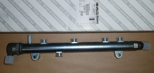Rampe d'injection d'origine pour Citroën Peugeot Jumper Boxer Ducato 3.0 HDI, 1570S1, 1570.S1