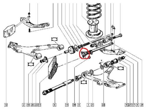 NEUF Rotule de suspension pour Renault MASTER 1 (I) 1980-1998 7700302767 / 7700734845