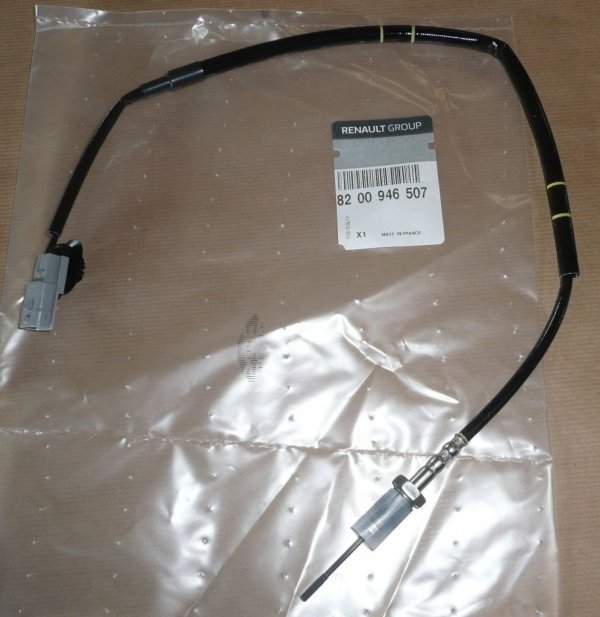 $ Capteur de température des gaz d'échappement Renault Laguna III 1.5DCI , 8200946507