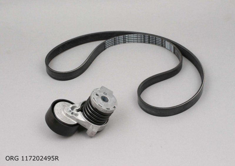 Original  TENDEUR DE COURROIE Renault 1.5DCI 10- COMPLET 6PK1197, 117202495R