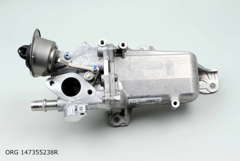 Échangeur EGR d'origine Renault Master III 2.3 DCI BT, 147355238, 147353800R, 147355238R