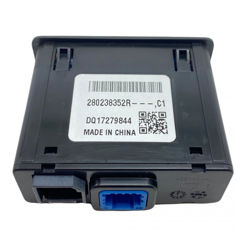 Original Port 2X USB SD AUX Renault , 280238352R , 280238265R