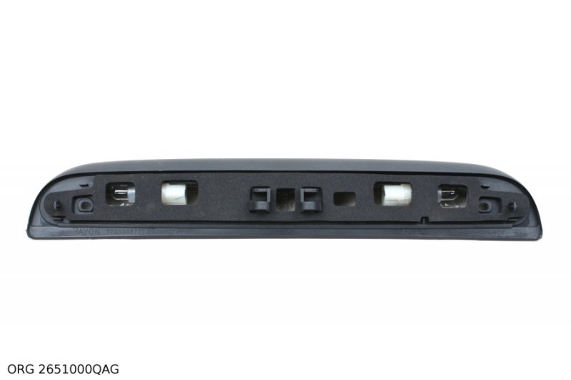 Pièce d’origine éclairage de plaque d'immatriculation pour Renault Kangoo jusqu'à 2008, 2651000QAG , 8200103260
