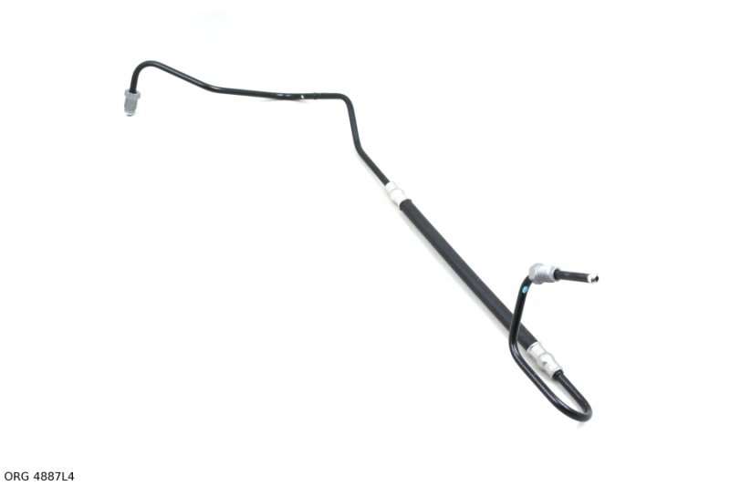 Pièce d’origine flexible de frein pour Citroën BERLINGO à partir de 2002 arrière gauche métal-caoutchouc, 4887L4, 4887.L4