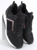 Sneakersy na koturnie DIEGO PANDY BLACK/WHITE