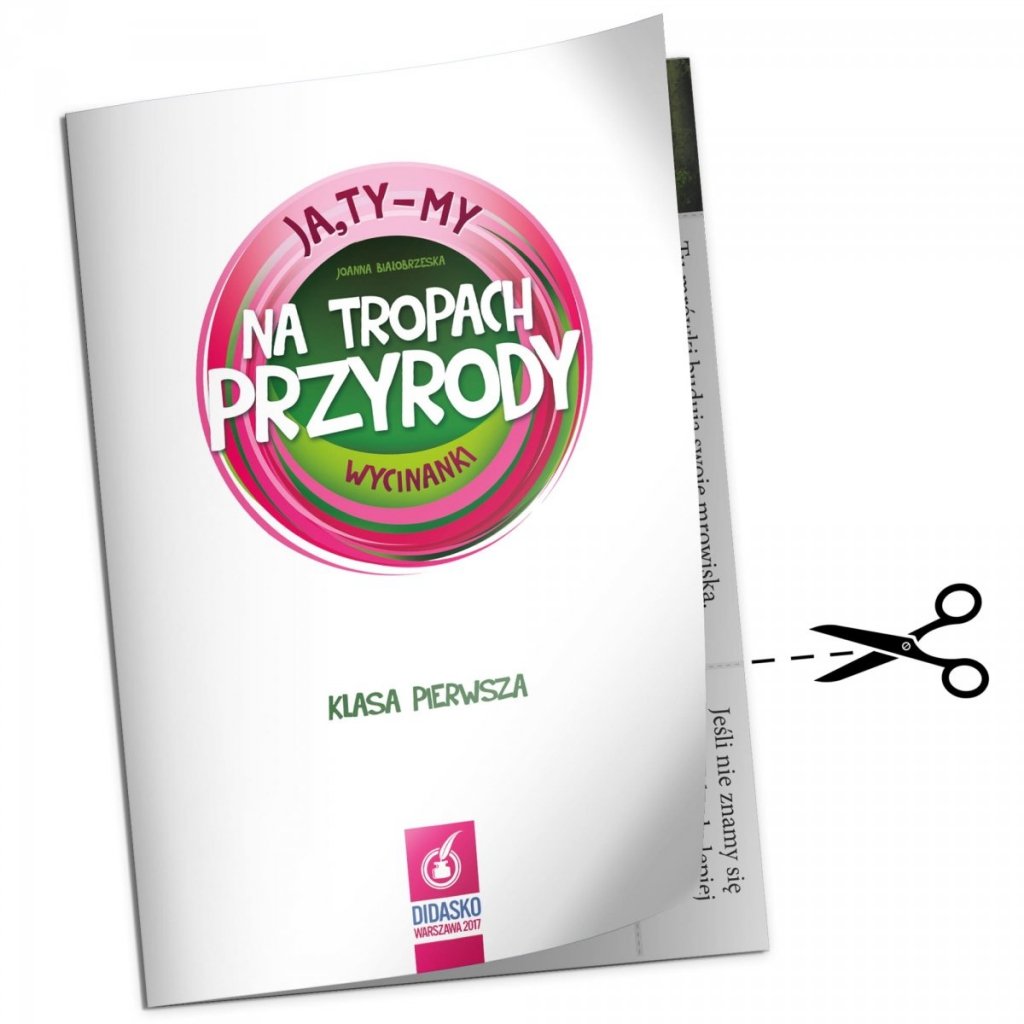 Ćwiczenia Na tropach przyrody. Wycinanki, klasa 1 - Podręczniki szkolne