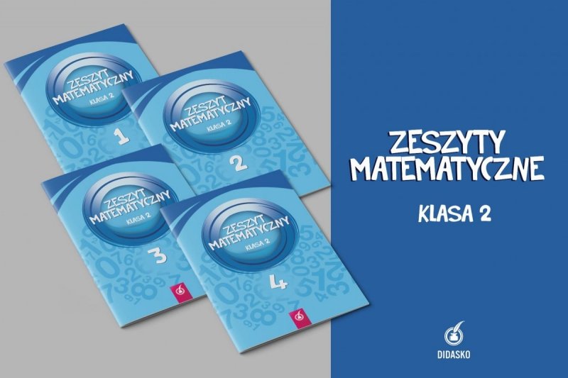 Zeszyt matematyczny kl.2 cz.2