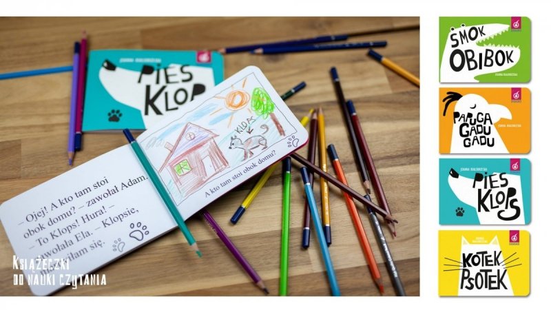Czytam i ilustruję PIES KLOPS