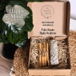 HAPPY MIND Zestaw Palo Santo 25g + Biała Szałwia 35g 