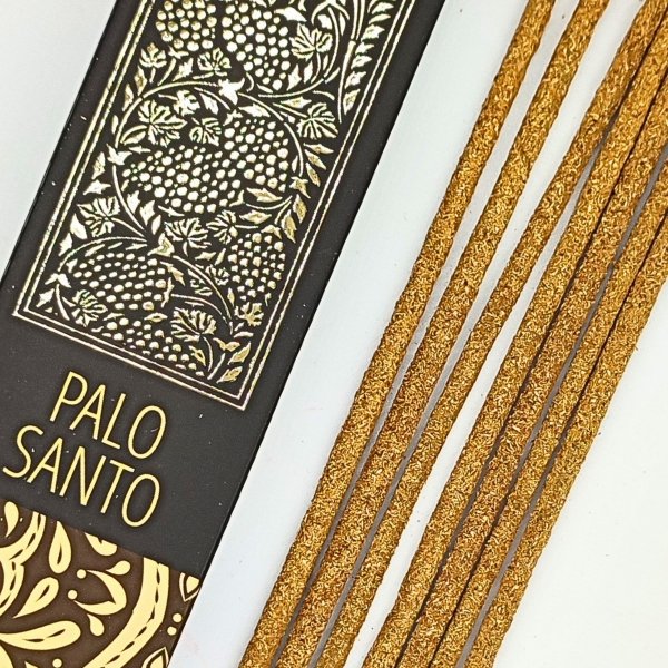 Naturalne kadzidełka Palo Santo Banjara - zbliżenie na opakowanie