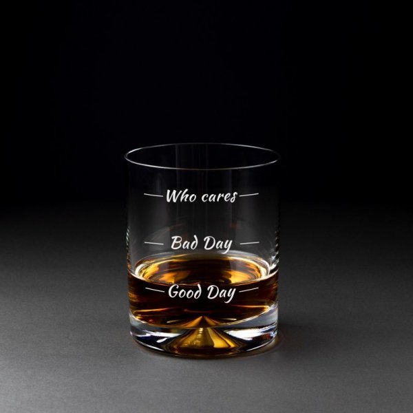 Etui na whisky ze szklankami Froster dla Taty