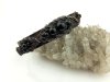 Na zamówienie. Czarny turmalin - damska bransoletka miedziana, obwód 17 cm - regulowany, waga 20 gram, rękodzieło