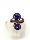 Prezent na 9 rocznicę ślubu - pierścionek z lapis lazuli
