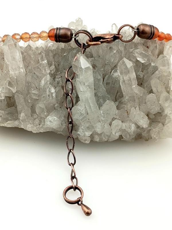 Zapięcie i przedłużka naszyjnika