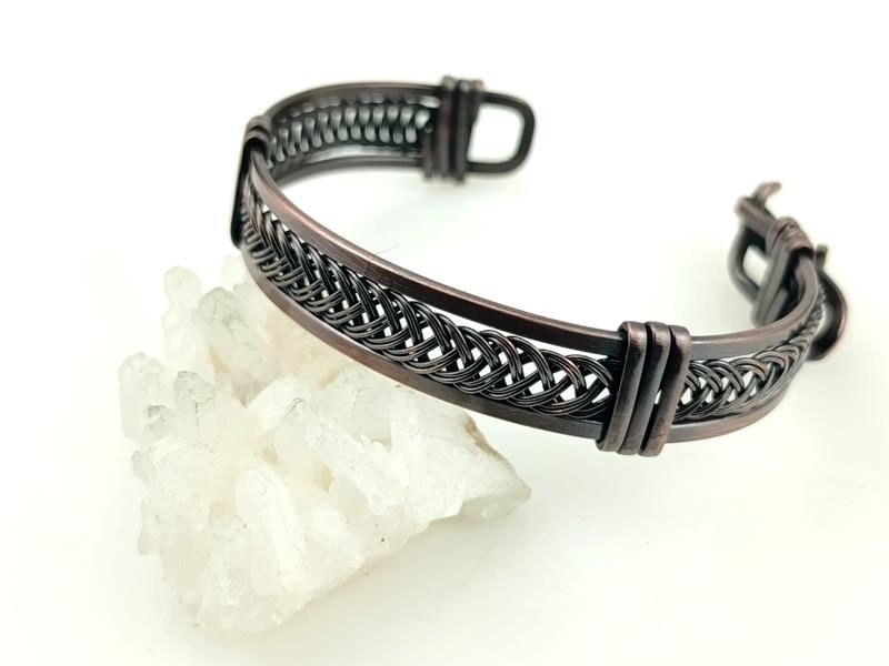 Prezent dla fizjoterapeuty – bransoleta miedziana