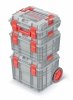 Zestaw skrzyń narzędziowych C BLOCK COOL GREY ALU LOG KXCAS454085 Kistenberg