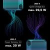 PowerBank Kruger&Matz 40000 mAh Li-ion z funkcją QC oraz PD