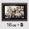 Cyfrowa ramka Kruger&Matz na zdjęcia FRAMEO Wi-Fi 10,1 drewniana ramka