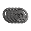 Obciążenie żeliwne olimpijskie zestaw 4x1.25kg, otwór 51mm, talerz z uchwytami, REBEL ACTIVE