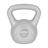 Kettlebell bitumiczny 4 kg szary  REBEL ACTIVE