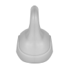 Kettlebell bitumiczny 4 kg szary  REBEL ACTIVE