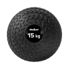 Mała piłka lekarska do ćwiczeń rehabilitacyjna Slam Ball 23cm 15kg, REBEL ACTIVE