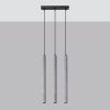 Lampa wisząca PASTELO 3L beton