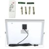 Projektor LED Solarny V-TAC 16W Czarny IP65, Pilot, Timer VT-40W 6000K 1050lm