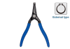 SZCZYPCE DO PIERŚCIENI SEGERA ZEWNĘTRZNYCH PROSTE, dł.188mm, ZAKRES 19-60mm, UCHWYT PCV King Tony