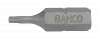 Bit 1/4 do śrub TORX, z otworem TR8x25 mm, 3 szt. BAHCO