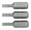 Bit 1/4 do śrub płaskich 0.6x4.5x25 mm, 3 szt. BAHCO