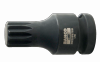 Nasadka udarowa trzepieniowa 1/2 do śrub XZN M18x40 mm BAHCO