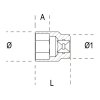 Nasadka 3/8 6-kątna 11 mm, 910B Beta