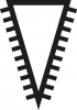 Pilnik igielk.,precyz. profil nozowy 160mm, naciecie 2 PFERD
