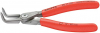 Szczypce Segera do pierścieni osadczych wewn. 210 mm, wygiete 90°, 48 21 J31 KNIPEX