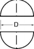 Rylec polokragly, pelnoweglikowy, szlifowany 6x50mm WILKE