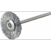 Miniatur.szczotka okrągła stal nierdz.falisty 22x0,1mm Lessmann