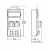 Rozdzielnica R-BOX SLIMBR B.SLIM-10S-5BR Pawbol