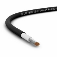 Kabel fotowoltaiczny solarny czarny 0,6/1kV H1Z2Z2-K-6MM2 1x6mm2 - 1m 