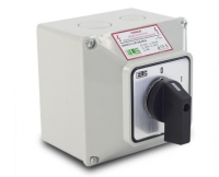 Łącznik krzywkowy 0‑1 63A 3P w obudowie IP65, LW63 0‑1 3P OB, ELS 