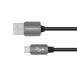 Kabel USB - micro USB wtyk-wtyk 1.8m Kruger&Matz