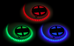 Sznur diodowy 5m Rebel  (300x5050 SMD) RGB, wodoodporny , 12V
