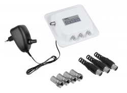 Rozdzielacz sygnału DVB-T2 i analogowego x 3 TV