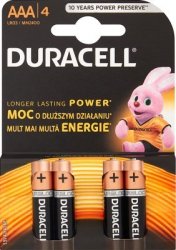 BATERIA DURACELL LR03/B4 (40SZT.OP.)