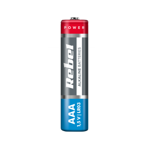 Baterie alkaliczne REBEL LR03