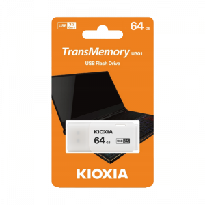 Pendrive Kioxia Hayabusa USB 3.2 64GB pomarańczowy 
