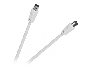 Kabel TV - VIDEO biały 3,0m