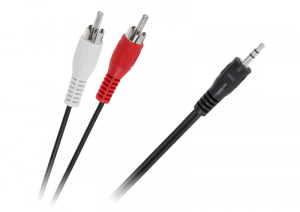 Kabel JACK 3,5-2 x RCA 5m