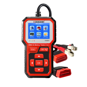 Miernik diagnostyczny, skaner OBD2, tester baterii  Konnwei KW681